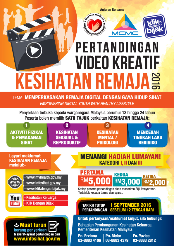 Poster Video Kesihatan Remaja 220516